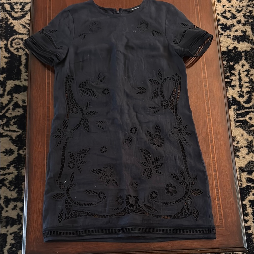 Club Monaco Navy Mini Dress
